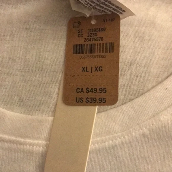 White Victoria Secret Graffic Tee - Picture 3 of 4